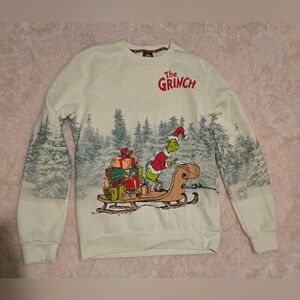 The Grinch Holiday Crewneck Sweater - Cream